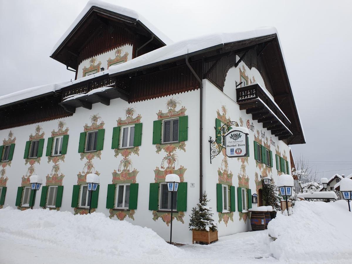Ferienwohnungen Im Gasthof Stern Inklusive Koenigscard Унтераммергау Экстерьер фото